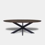 Tafel Ovaal Eikenhout  Matrix  200x100, Huis en Inrichting, Nieuw