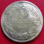 België. Leopold I. 5 Francs 1848 (Zonder minimumprijs)