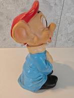 Disney - Figure - Zeldzame Ledraplastic - Dopey (Dommel) -, Verzamelen, Disney, Nieuw