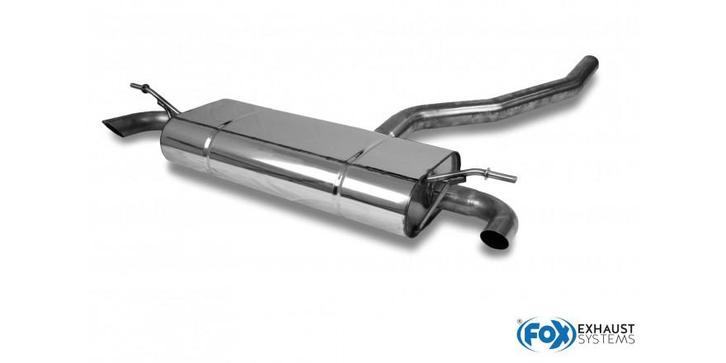 FOX Mercedes CLA 180/200 - 118 einddemper kruiselings rechts, Auto-onderdelen, Uitlaatsystemen, Nieuw, Verzenden