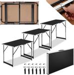 2dekans | TecTake Klaptafel – Aluminium Frame, 4, Ophalen of Verzenden, Nieuw