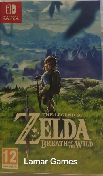 The Legend of Zelda Breath of the Wild (nintendo switch beschikbaar voor biedingen