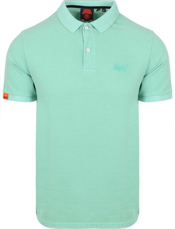 Superdry Polo Destroyed Groen maat Maat 52/54 (L) Heren, Vêtements | Hommes, Polos, Envoi