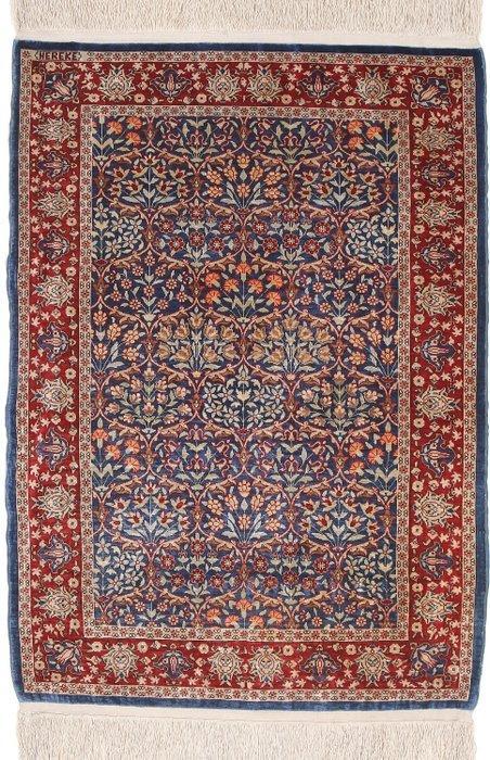 Semi-Antique Silk Hereke Signed Carpet with ~1 Mio. Knots/m², Huis en Inrichting, Stoffering | Tapijten en Vloerkleden