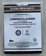 Topps Zlatan Ibrahimovi 24/25 Gesigneerde kaart Card - Near, Verzamelen, Nieuw