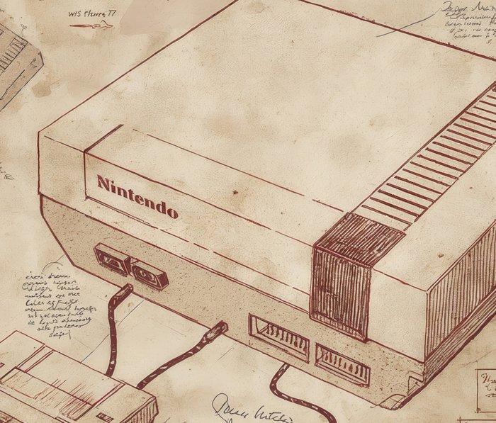 Kleury.art - Da Vincis Lost Projects: Nintendo NES by, Consoles de jeu & Jeux vidéo, Consoles de jeu | Accessoires Autre