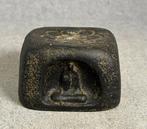 Wierook houder Boeddha’s en Lotus - Steen - China - 20e eeuw