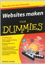 Websites maken voor dummies / Voor Dummies 9789043021104, Verzenden, Gelezen, D.A. Crowder