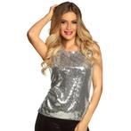 Top Pailletten zilver, Kleding | Dames, Verzenden, Nieuw