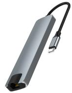 2dekans | Nuvance - USB C HUB Ethernet 3.0 - 7 Poorten - 19, Ophalen of Verzenden