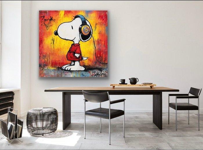 ERIC BRUMETTE - SNOOPY SAVED MY LIFE 37 - Toile L, Antiek en Kunst, Kunst | Designobjecten