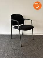 vergaderstoel - Ahrend 320 - Nieuwe zwarte stoffering - Antr, Vergader- of Presentatieruimte, Ophalen of Verzenden, Gebruikt, Stoel