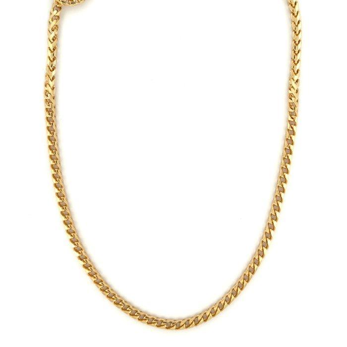 Vieri - Halsketting - Solid-Link Chain - 21.5 g - 18 karaat, Handtassen en Accessoires, Kettingen