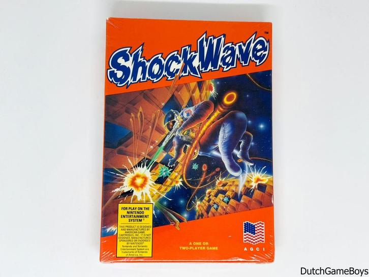 Nintendo Nes - Shockwave - USA - New & Sealed, Games en Spelcomputers, Games | Nintendo NES, Gebruikt, Verzenden
