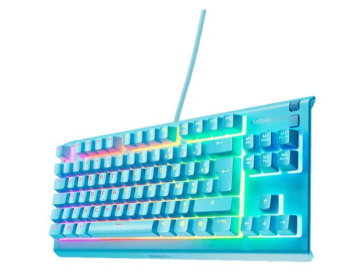 Steelseries - Gaming-toetsenbord - Qwerty - Blauw, Computers en Software, Toetsenborden, Bedraad, Qwerty, Nieuw, Verzenden