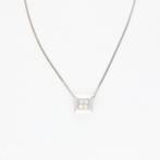 Collier - 18 carats Or blanc Diamant (Naturelle), Nieuw