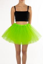 KIMU® Tutu Lime Groen Tule Rokje XS S 140 146 152 158 164 Ne, Ophalen of Verzenden