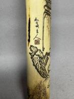 Kiseruzutsu (pijpenhouder) - Hirschhorn - Katei - Japan -, Antiek en Kunst