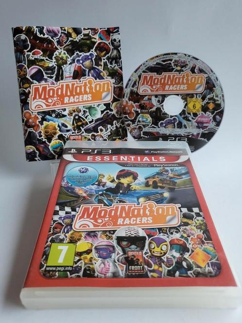 Modnation Racers Essentials Edition Playstation 3, Games en Spelcomputers, Games | Sony PlayStation 3, Zo goed als nieuw, Ophalen of Verzenden
