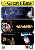 Conan the Barbarian/Legend/Ladyhawke DVD (2007) Alfred, Cd's en Dvd's, Zo goed als nieuw, Verzenden