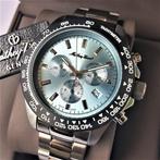 Mathey-Tissot - Chronograph - Tiffany - Glacier Ice Blue -, Handtassen en Accessoires, Horloges | Heren, Nieuw