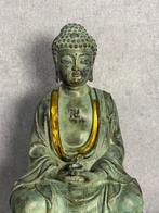Boeddha standbeeld 35 cm / 4.5 kg - Brons - China - Eind 20e, Antiek en Kunst