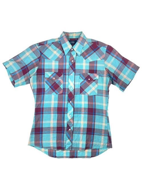 Wrangler heren overhemd met korte mouwen Maat M, Vêtements | Hommes, Chemises, Enlèvement ou Envoi