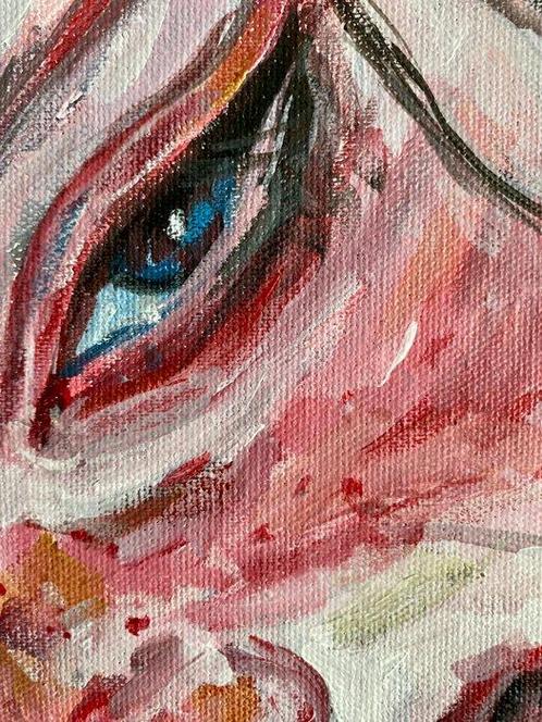 Anna Dart - Animal Instinct 220, Antiek en Kunst, Kunst | Schilderijen | Modern