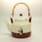 Compleet decoratief chocolade theeservies (1920-1930) met 3