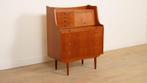 Vintage secretaire | Deens | Teak | Met spiegel, Huis en Inrichting, Ophalen of Verzenden, Nieuw