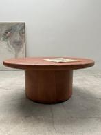 de Sede, zugeschrieben - Salontafel - Leder, Hout, Antiek en Kunst