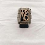 Zonder Minimumprijs - Ring - 8 karaat Zilver, Geel goud -, Handtassen en Accessoires, Nieuw