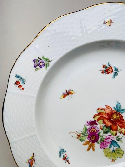 Herend - Bord - Bouquet of Saxony - Porselein - 1920-30’s -, Antiek en Kunst, Antiek | Glaswerk en Kristal