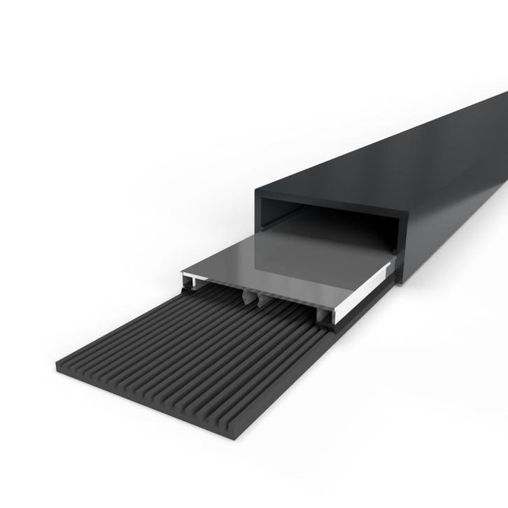 Profielset: klemprofiel met beglazingsrubber, afdekkap en op, Doe-het-zelf en Bouw, Overige Doe-Het-Zelf en Bouw, Nieuw, Verzenden