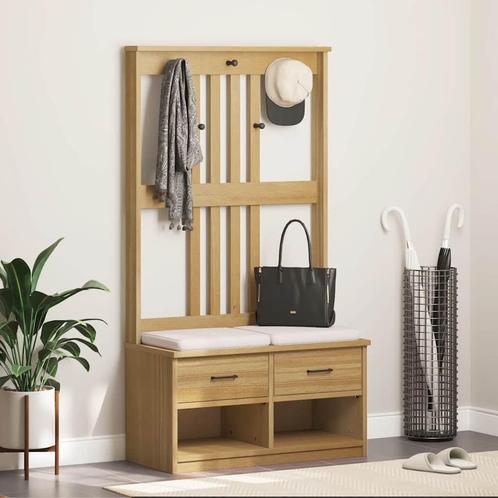 vidaXL Halboom SANDNES 87x40x159,5 cm massief grenenhout, Huis en Inrichting, Overige Huis en Inrichting, Nieuw, Verzenden