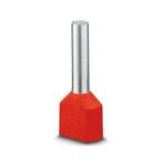 Phoenix Contact Twin Ferrule AI-TWIN 2X1-12 Rouge - 3240679, Verzenden