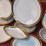 Manufacture Chastagner - Tafelservies (9) - Groene fries, Antiek en Kunst