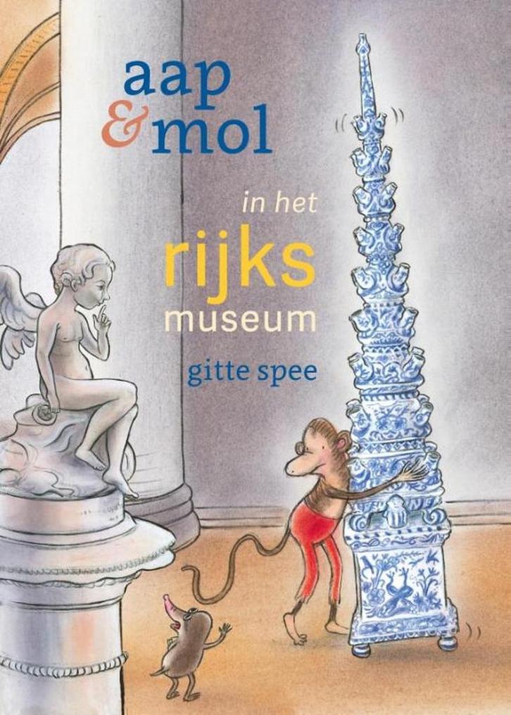 Aap en Mol in het Rijksmuseum 9789463130455 Gitte Spee, Boeken, Kinderboeken | Kleuters, Zo goed als nieuw, Verzenden