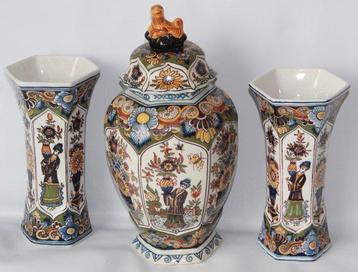 Tichelaar Makkum - Tichelaar - Vase (3) -  3