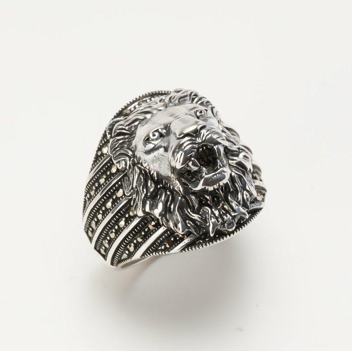 Zonder minimumprijs - Ring Zilver - Herenring, Handtassen en Accessoires, Ringen