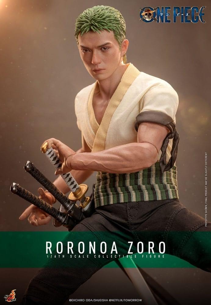 One Piece (Netflix) Action Figure 1/6 Roronoa Zoro 31 cm, Verzamelen, Film en Tv, Ophalen of Verzenden