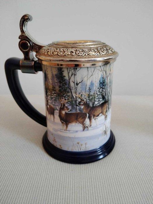 Lot de 2 chopes de collection Franklin Mint – Rick Fields –, Antiek en Kunst, Curiosa en Brocante