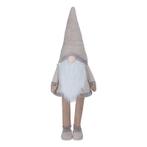 Gnome de Noël XXL 165 cm - beige - 39 x 48 x 165 cm, Verzenden