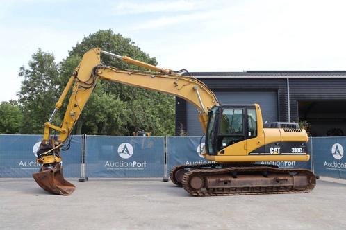 Veiling: Rupsgraafmachine Caterpillar 318C Diesel 93kW 2005, Zakelijke goederen, Machines en Bouw | Kranen en Graafmachines, Ophalen