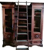 Bibliothèque - Noyer - Sans prix de réserve, Antiquités & Art