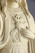 Beeldje - 45cm - Jezus met Heilig Hart - Gips, Antiek en Kunst