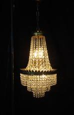 Kroonluchter - Brons, Glas, Kristal - Oude glans