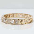 Armband - 14 karaat Geel goud - 5.00ct. tw. Diamant, Nieuw