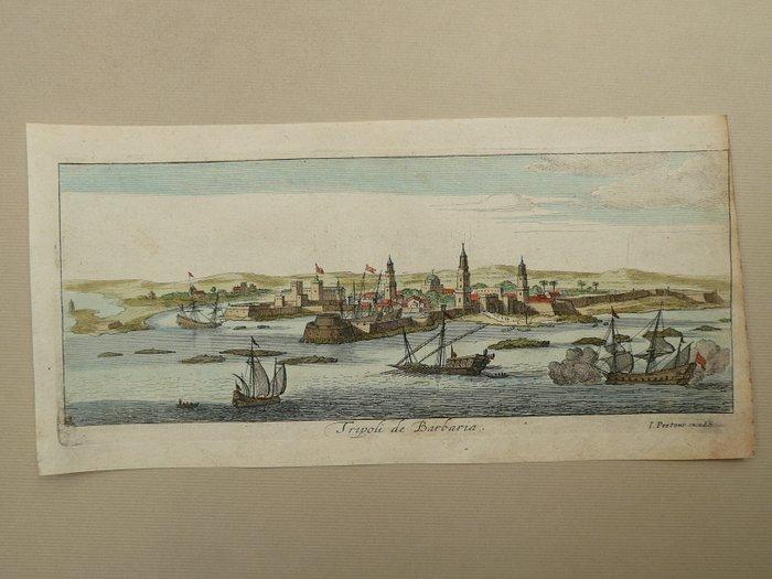 Libië - Tripoli; J. Peeters - Tripoli de Barbaria -, Boeken, Atlassen en Landkaarten