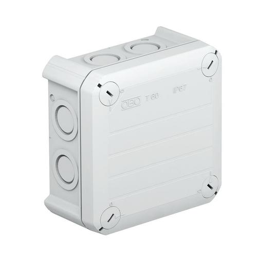 5-pièces OBO T-Box Boîte de montage en surface mur/plafond -, Doe-het-zelf en Bouw, Elektriciteit en Kabels, Verzenden